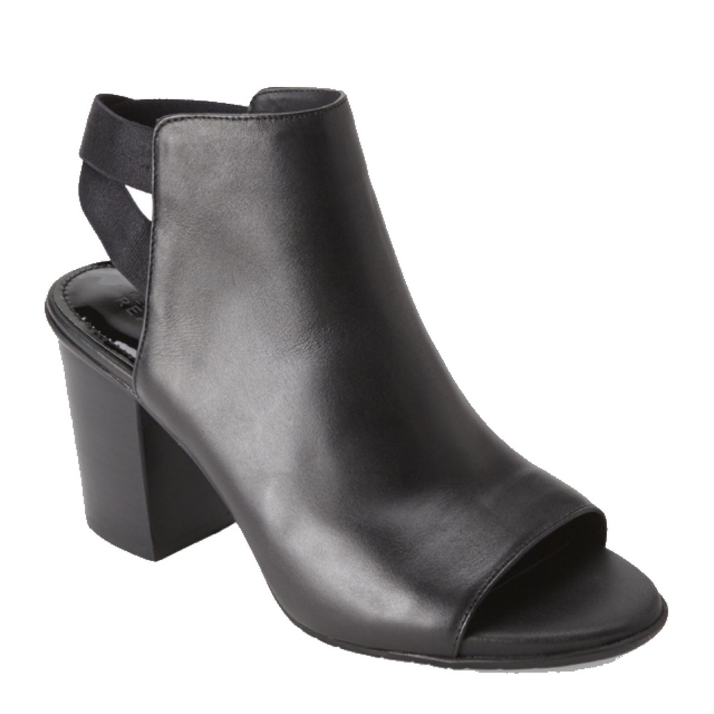 Kenneth Cole Block Heel Open Back Booties - image 1
